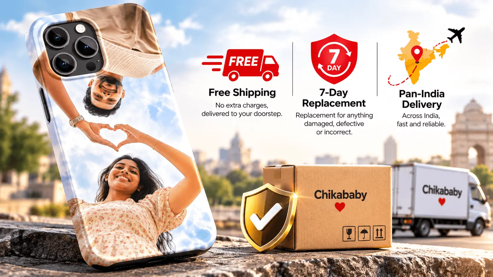 Free shipping, 7-day replacement